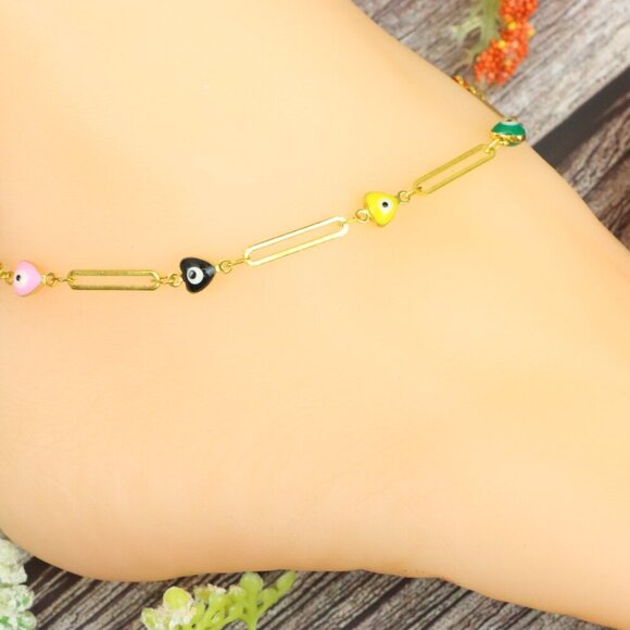 "Elegant Handmade Anklet – Delicate Jewelry for Women, MAR091484 - Picture 3 of 10